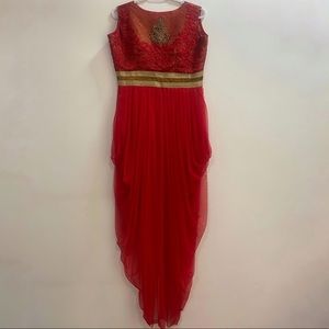 Red Salwar